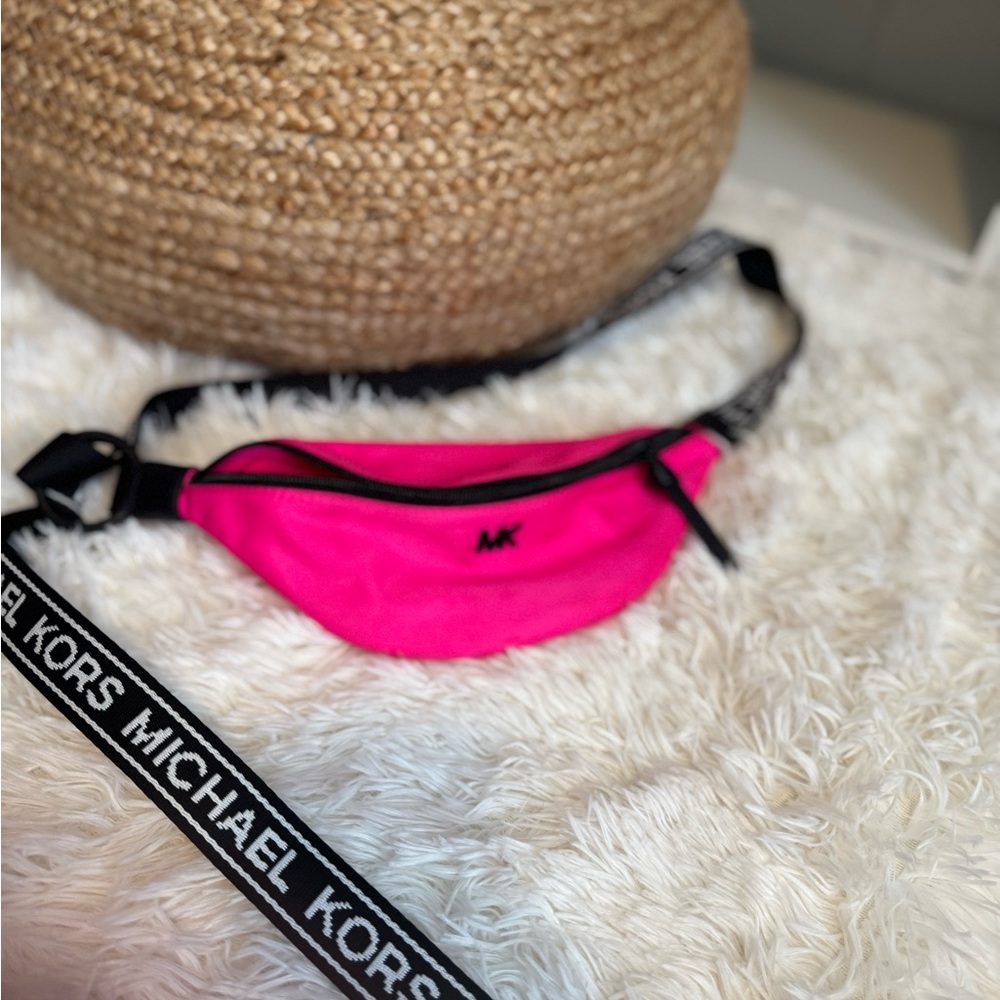 Michael Kors Kids Fuchsia Belt Bag
